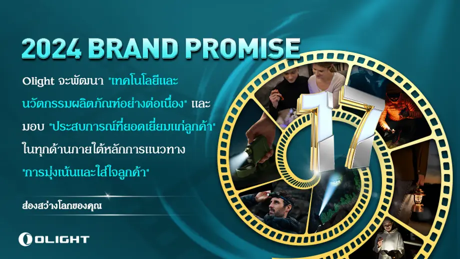 การทบทวนคำมั่นสัญญาของแบรนด์ประจำปี 2567